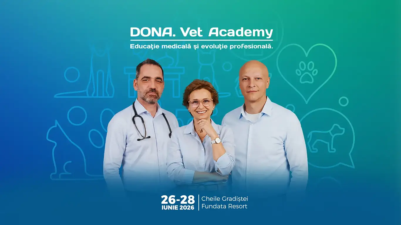 DONA. Vet Academy 2026 - veterinary conference on neurology, cardiology and leadership at Fundata Resort